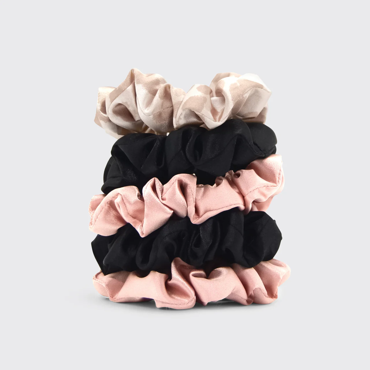 Satin Sleep Scrunchies 5pc Set - Image 4