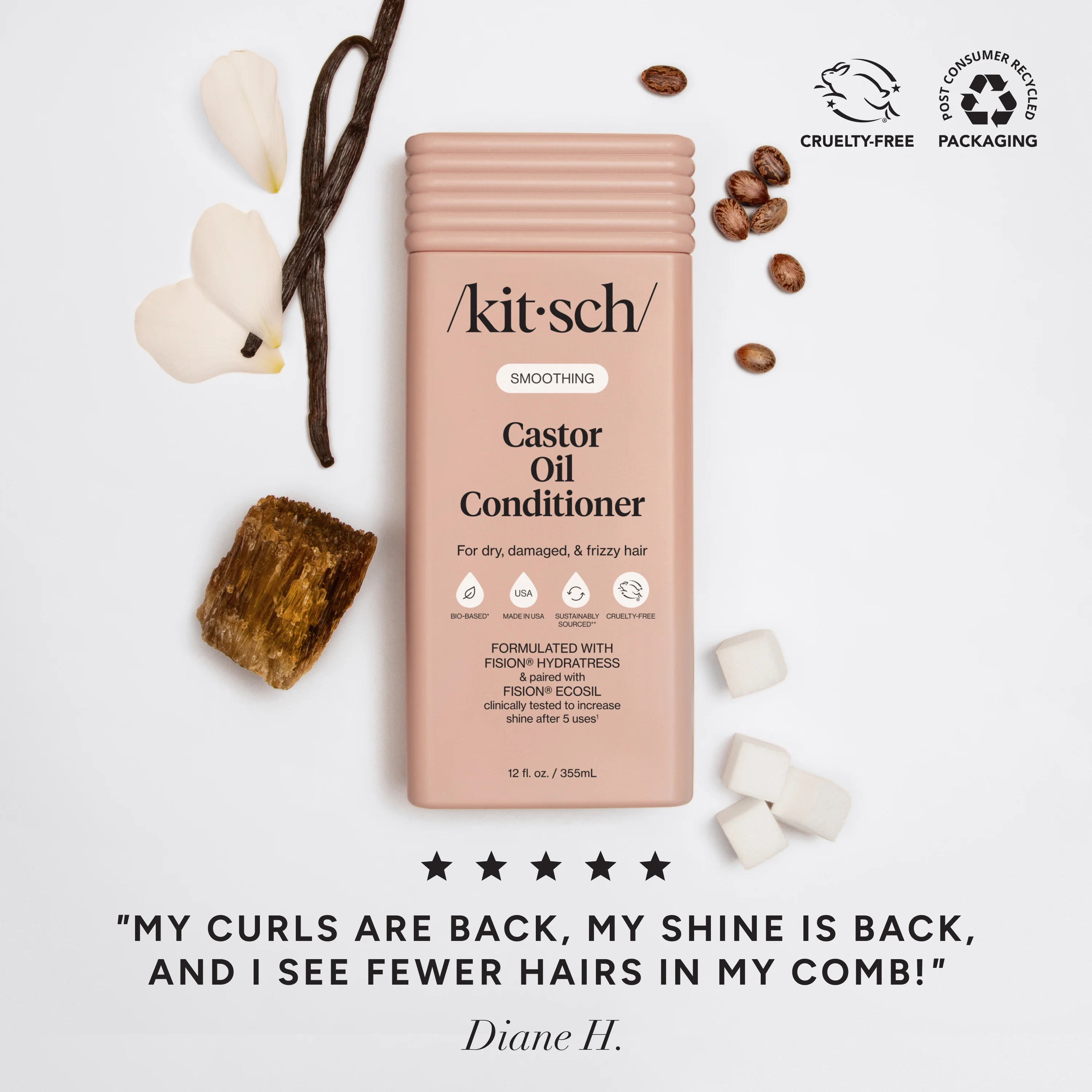 Castor Oil Nourishing Shampoo & Conditioner Combo - Image 4