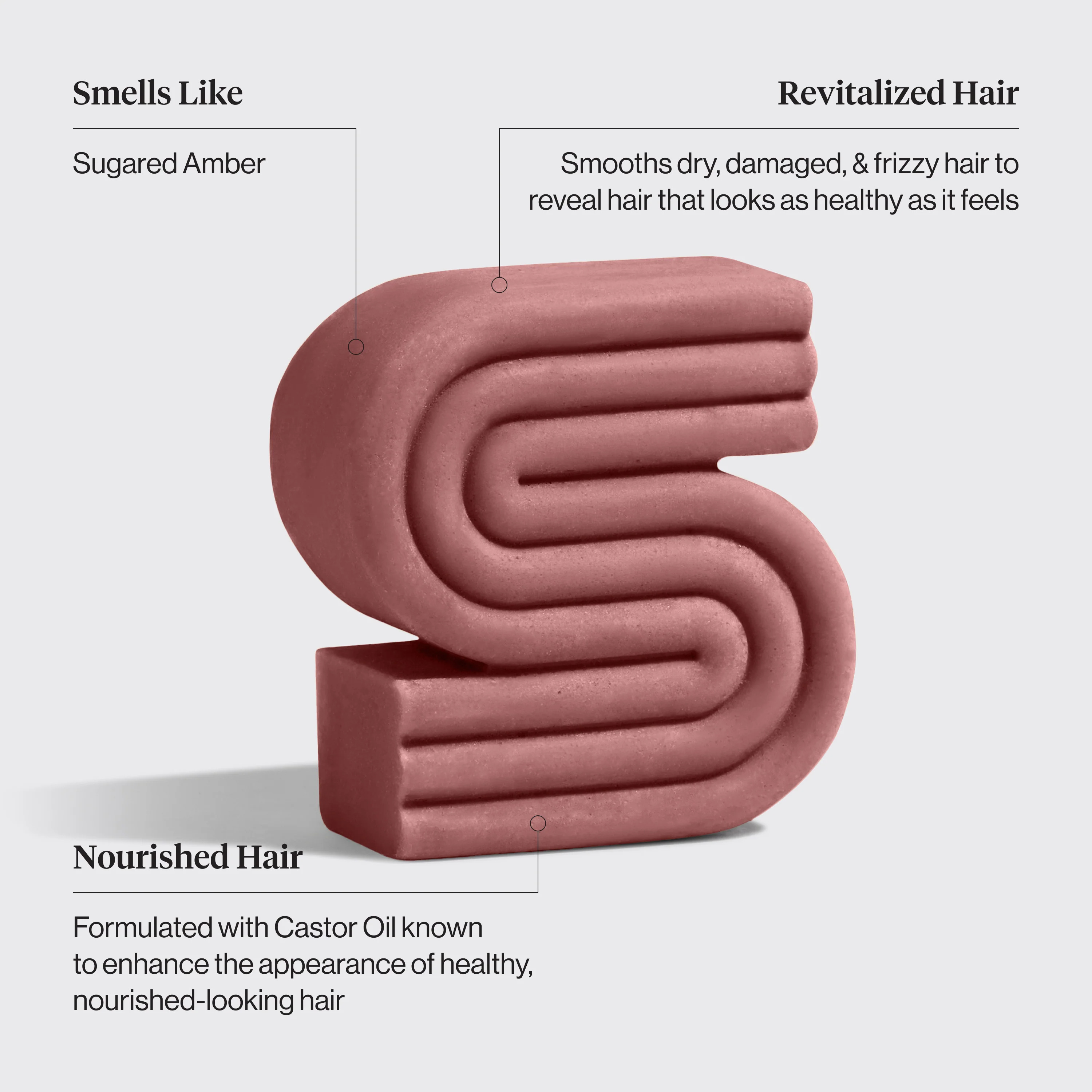 Castor Oil Nourishing Shampoo & Conditioner Bar Combo - Image 3
