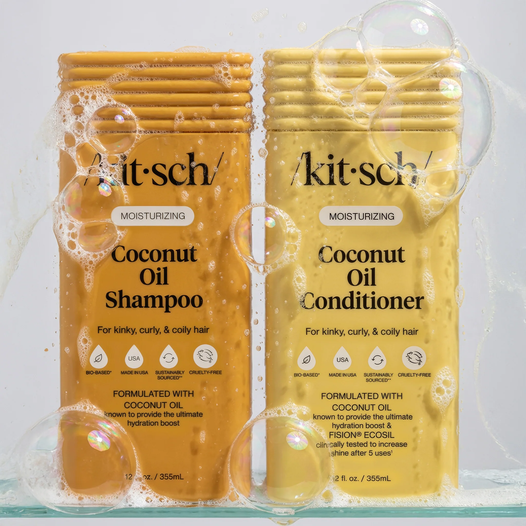 Coconut Oil Shampoo & Conditioner Combo for Dry Damaged Hair - Image 12