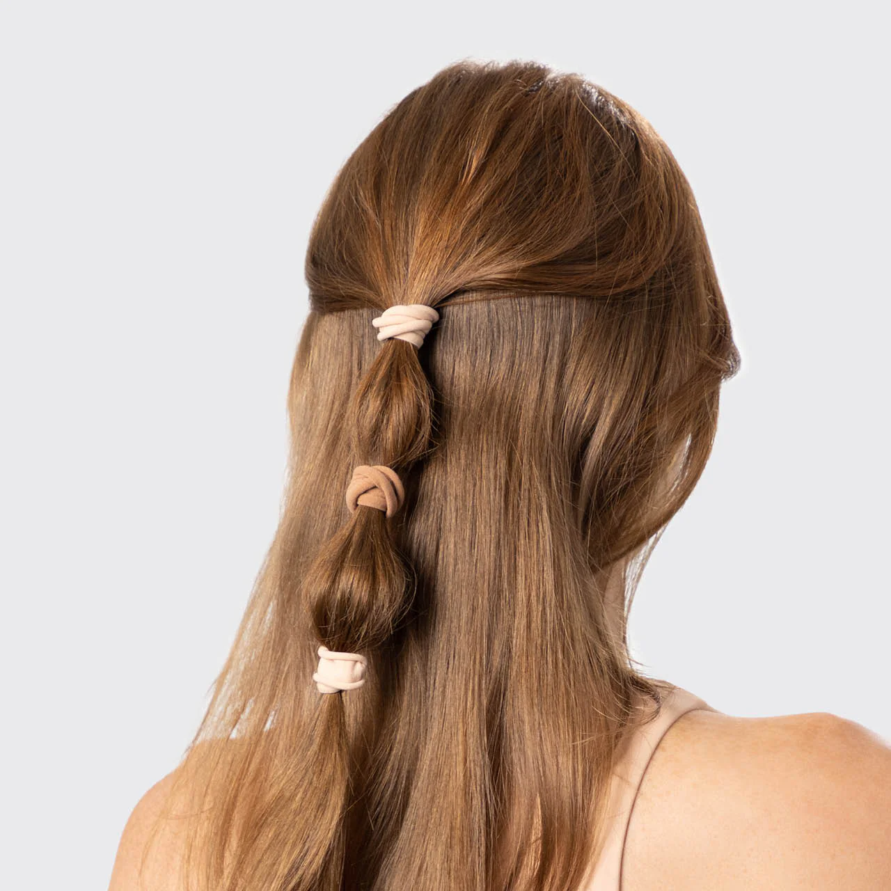 Blush Elastic Hair Ties 20pc Set - Image 5