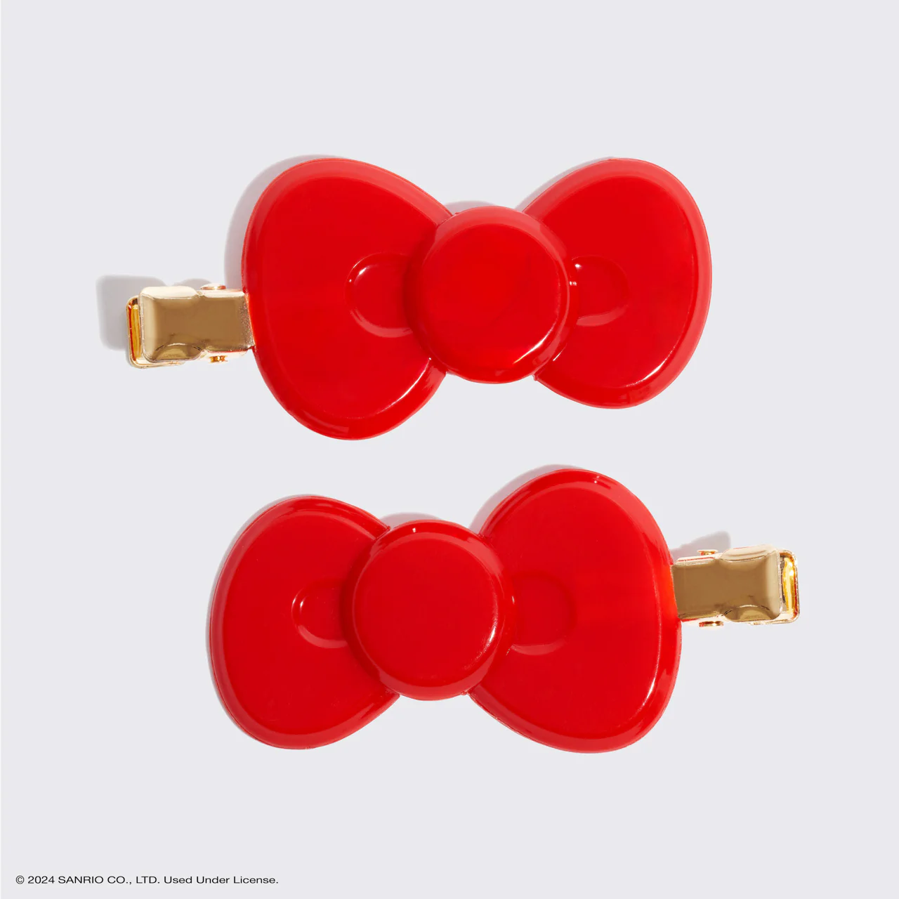 Hello Kitty x Kitsch Recycled Plastic Creaseless Clips 2pc Set - Image 2