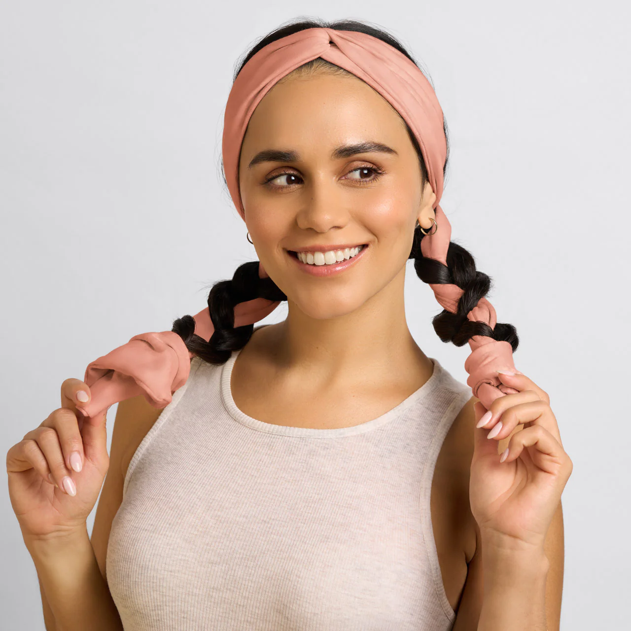 Terracotta Set & Flow Active Curling Headband - Image 3