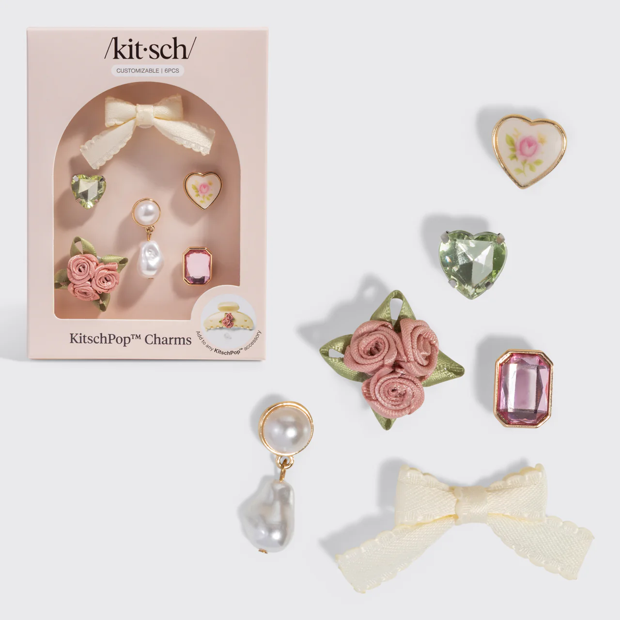 KitschPop™️ Charms in Vintage Pink