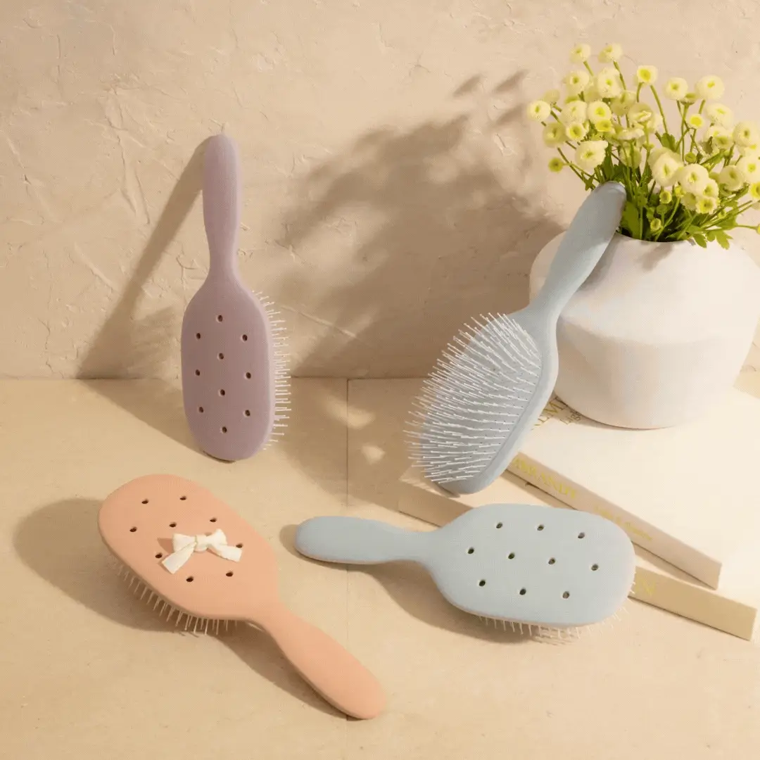 KitschPop™️ Paddle Brush in Terracotta - Image 5