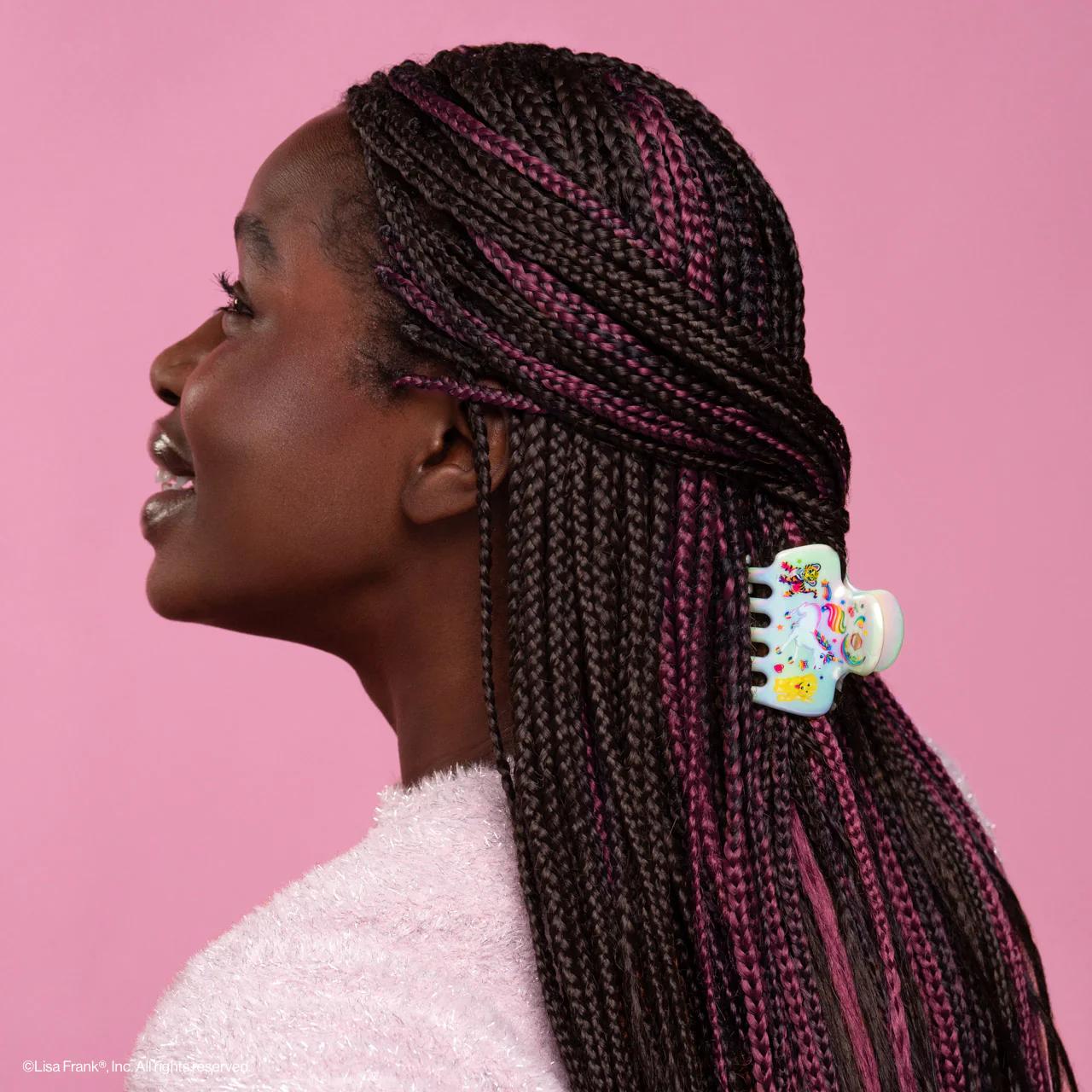 Lisa Frank x Kitsch Cloud Clip in Markie™ - Image 3