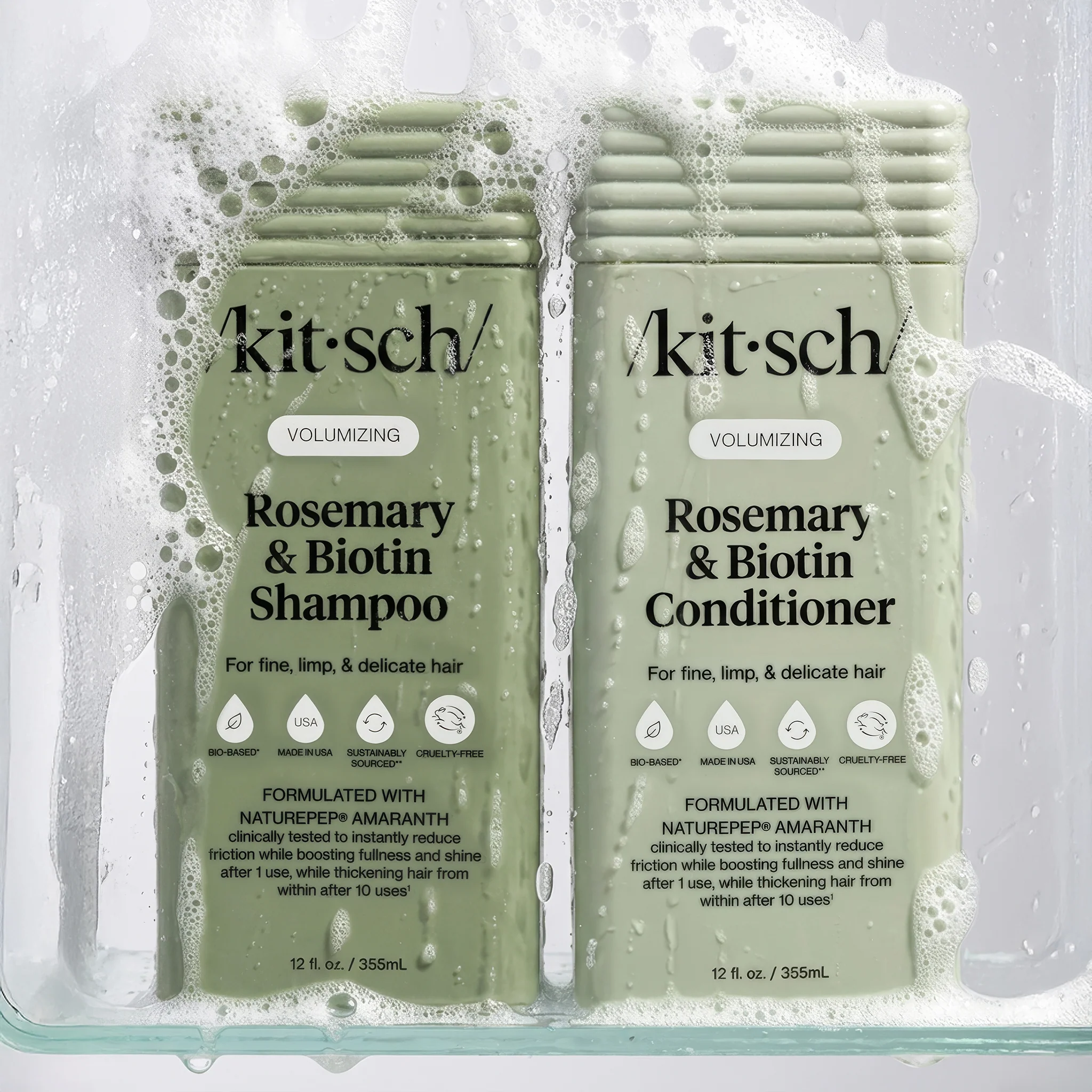 Rosemary & Biotin Volumizing Shampoo & Conditioner Combo - Image 11