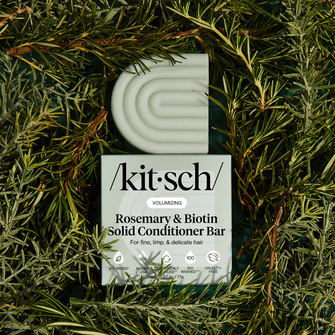 Rosemary & Biotin Volumizing Conditioner Bar - Image 6