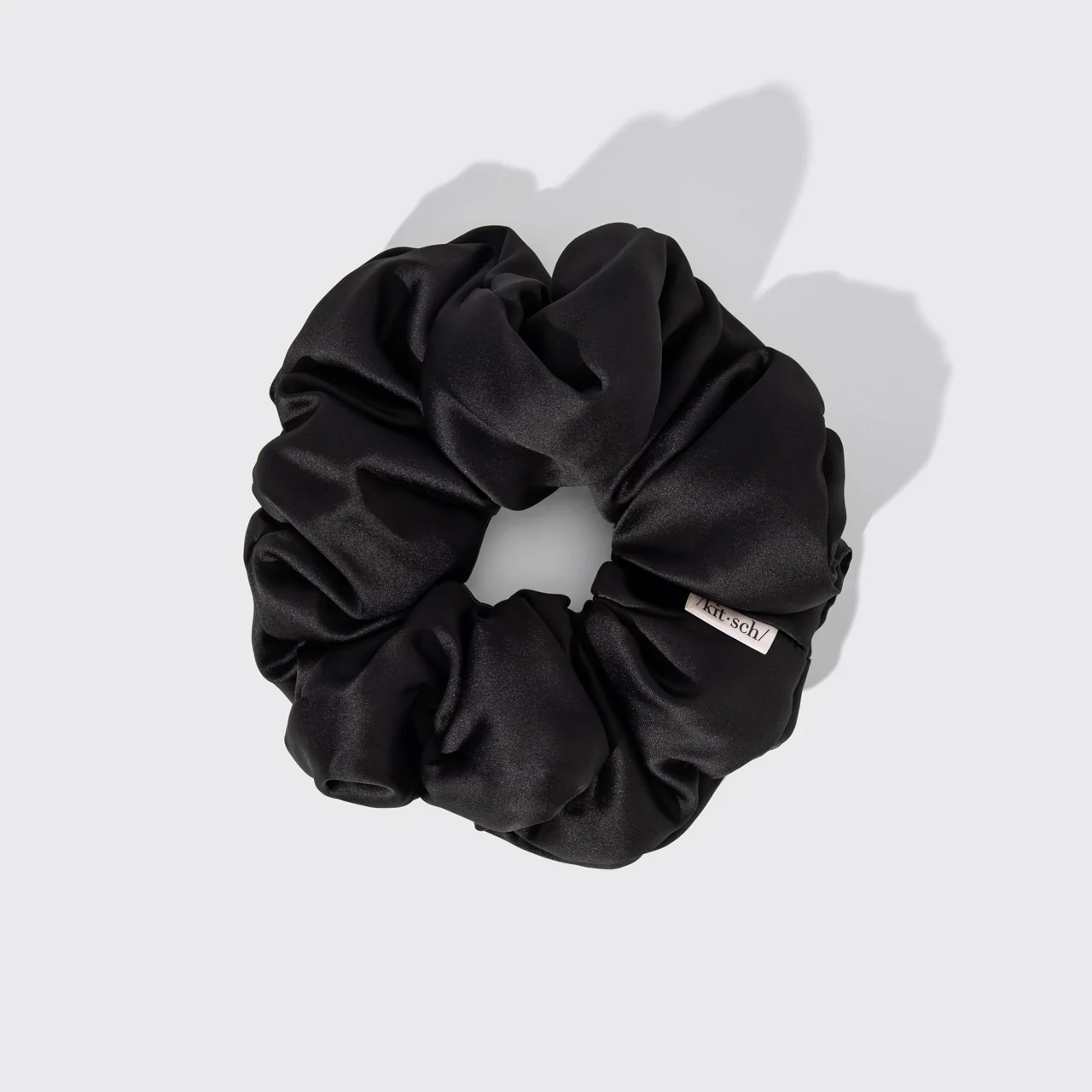 Black Satin Pillow Scrunchies® 4pc Set - Image 4