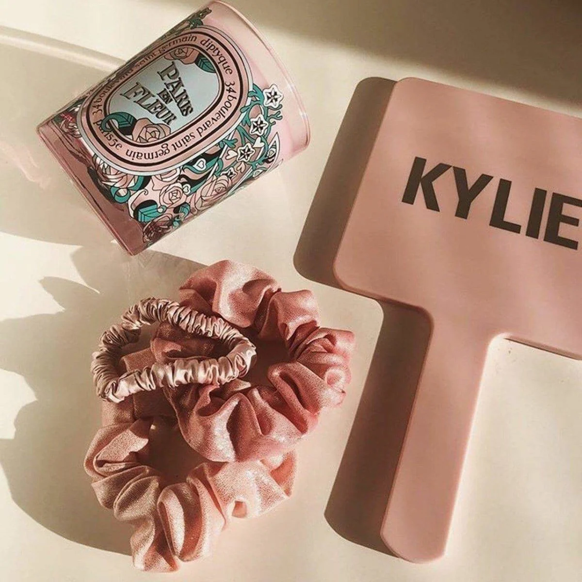 Satin Sleep Scrunchies - Blush - Image 5