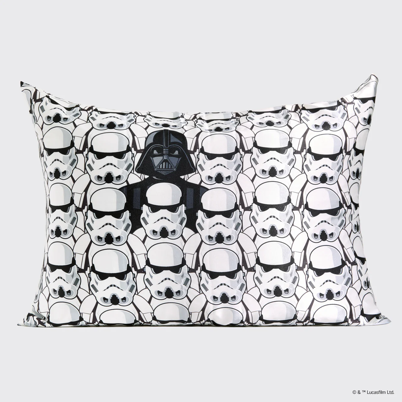 Star Wars™ & Kitsch Satin Pillowcase in Darth Vader & Stormtroopers - Image 2