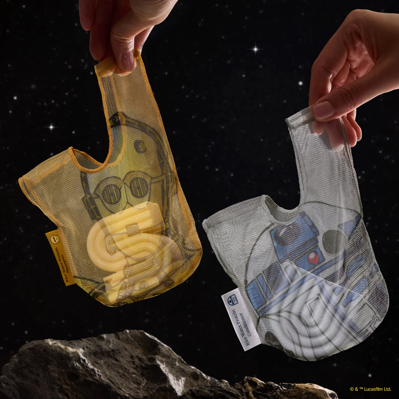 Star Wars™ & Kitsch Conditioner Bar Saver Bag - R2-D2 - Image 3