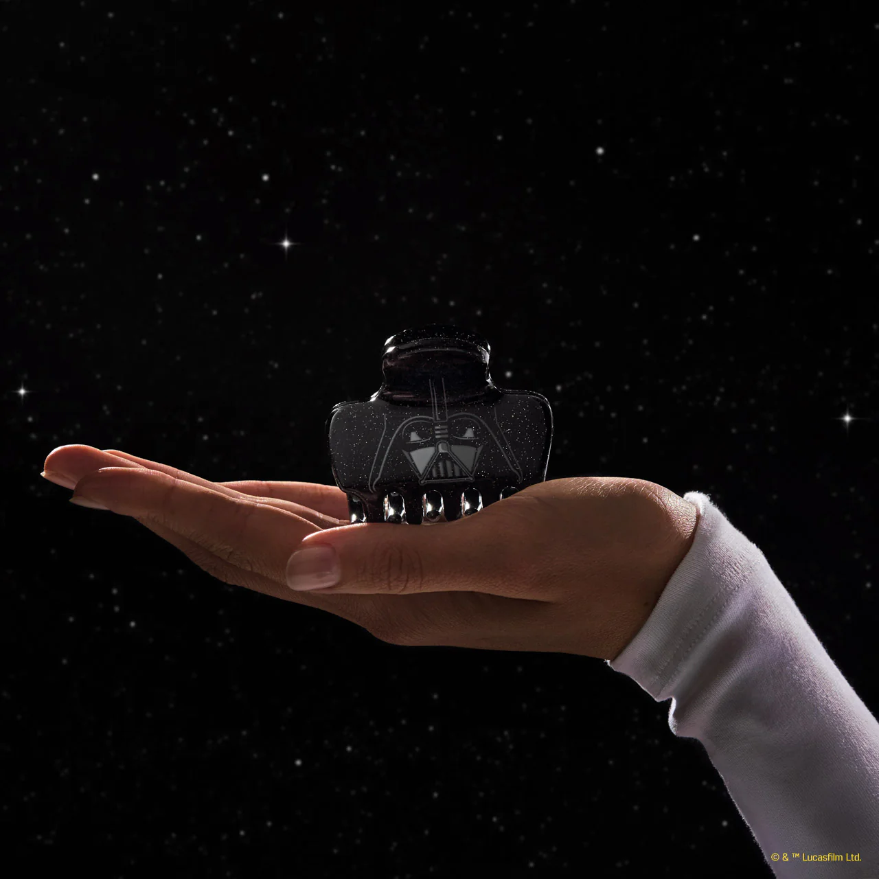 Star Wars™ & Kitsch Glitter Cloud Clip in Darth Vader - Image 4