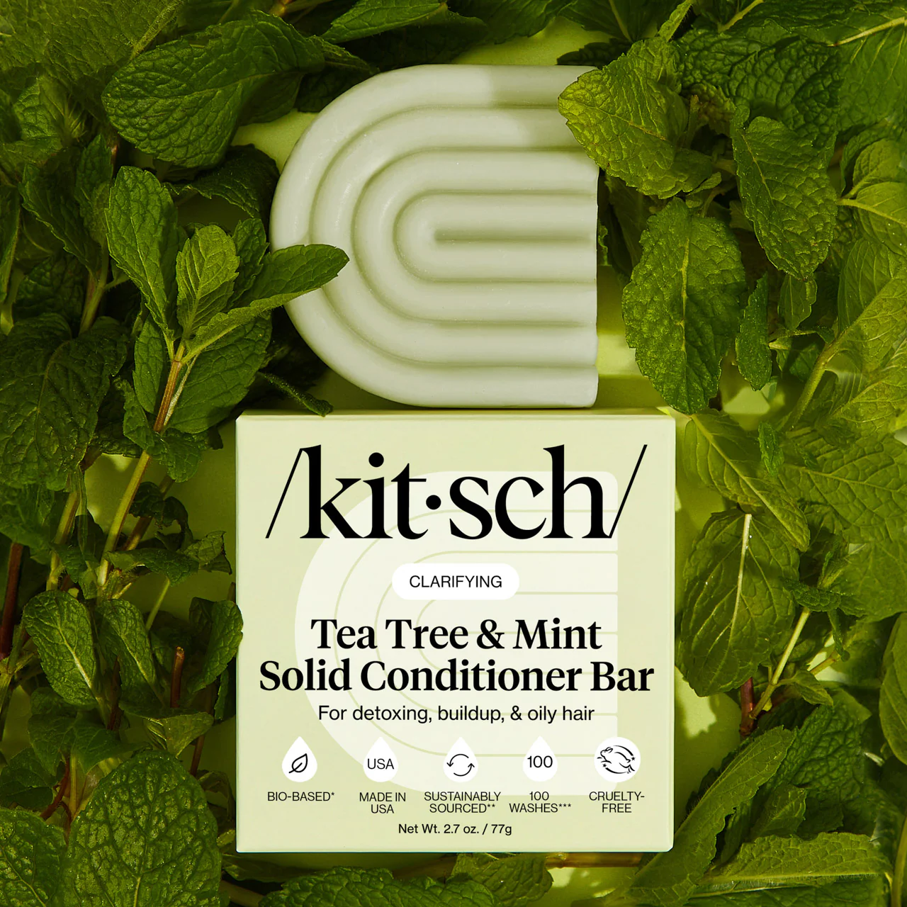 Tea Tree & Mint Clarifying Conditioner Bar - Image 4
