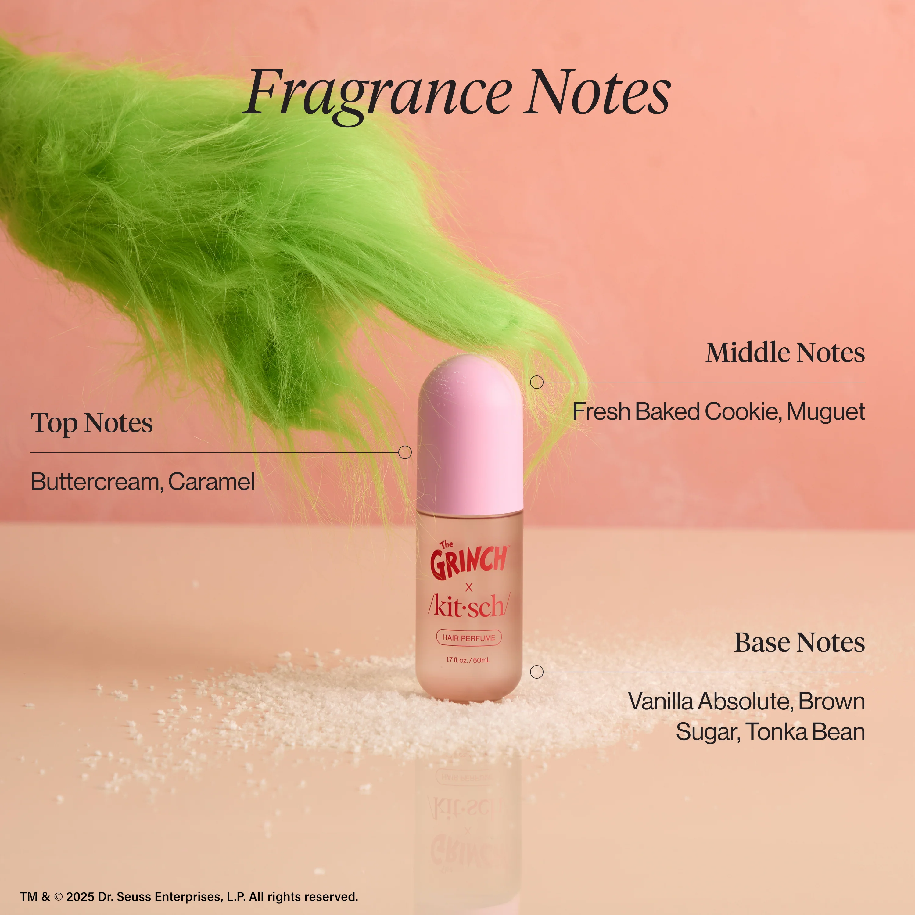 The Grinch x Kitsch Whoville Cookies Hair & Body Perfume Mist - Image 3