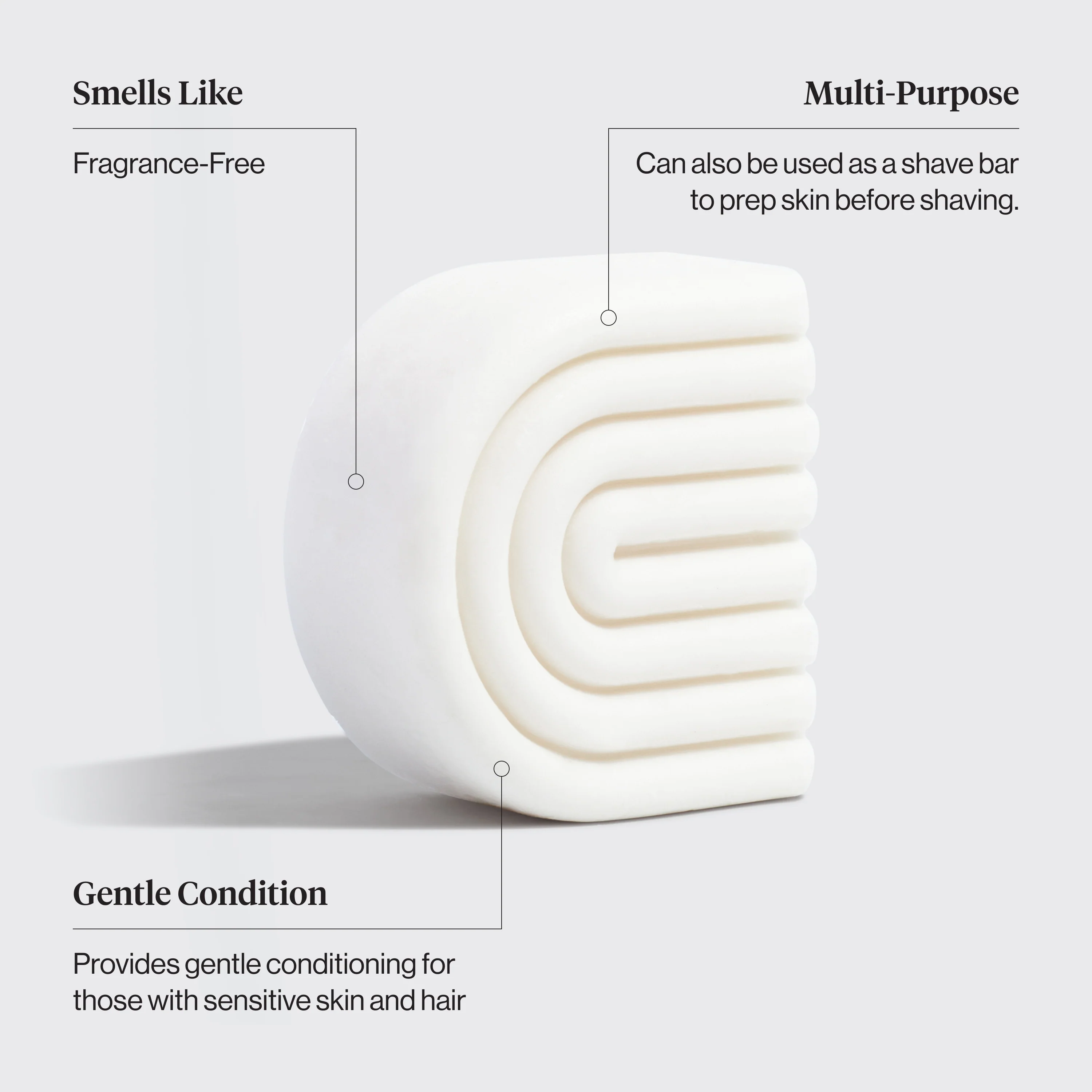 Ultra Sensitive Conditioner & Shave Bar - Image 3